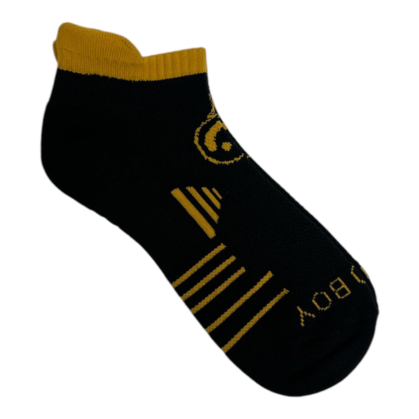 Youth Black & Yellow Socks