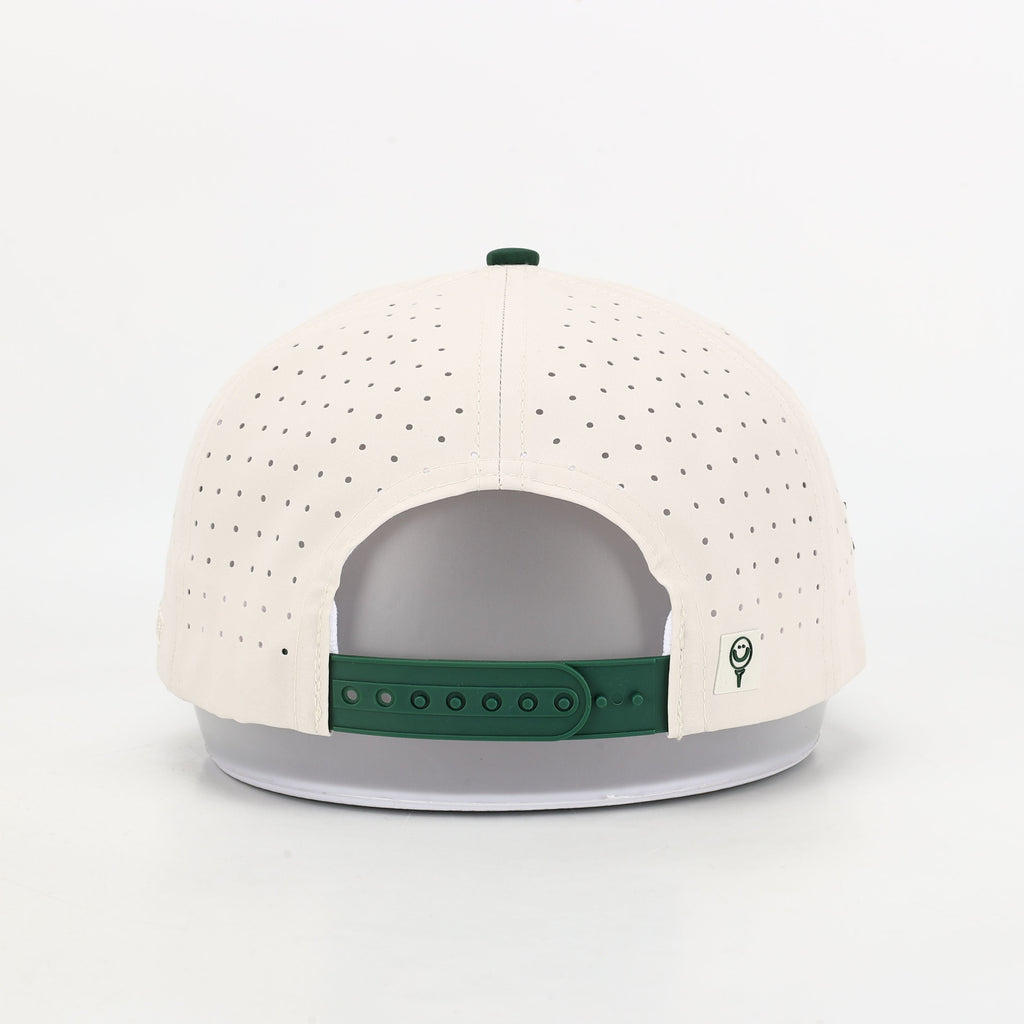 Talk Birdie to Me Cream & Green Hat