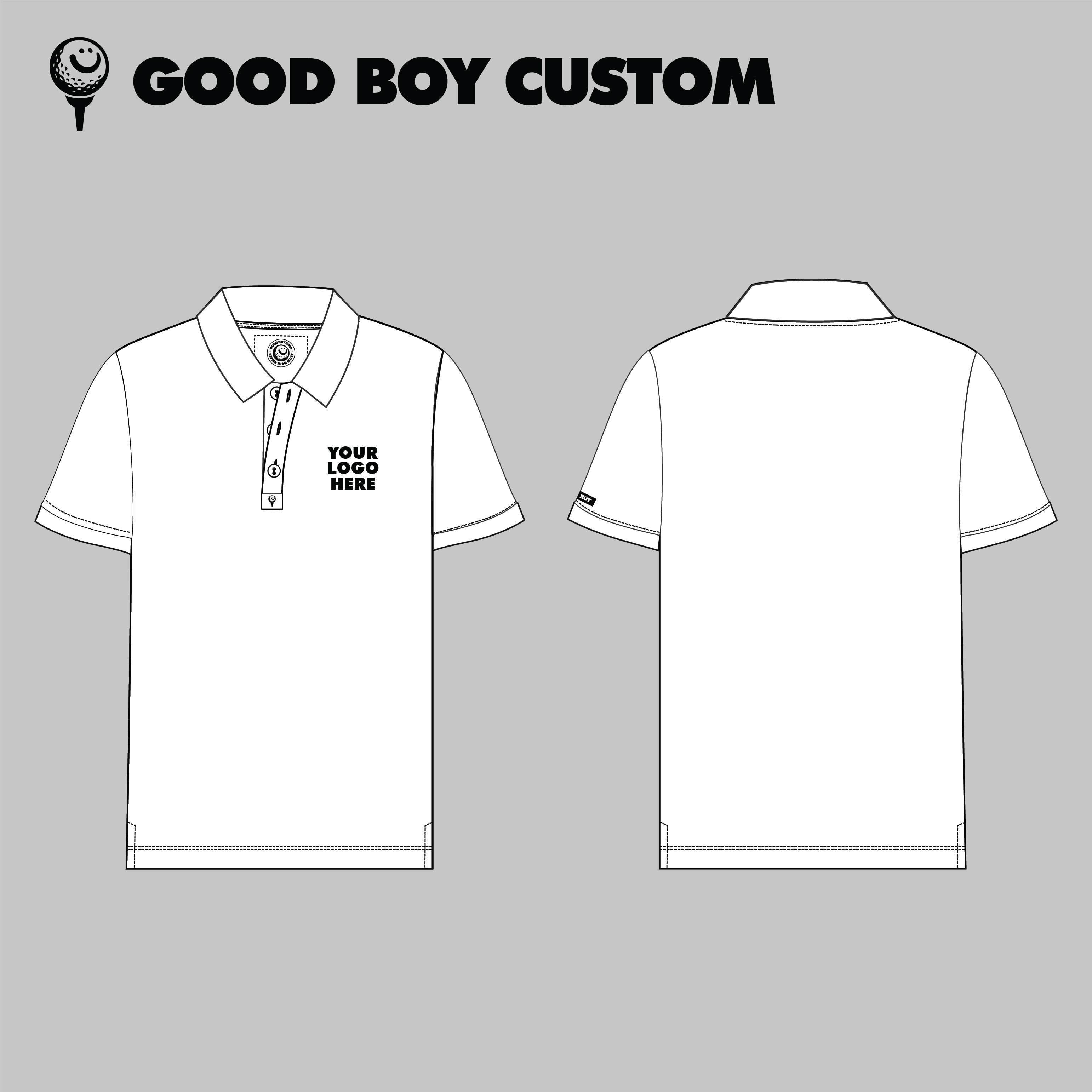Perform-ACE Corporate White Polo
