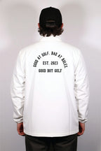 BadGoodBoy White All Weather Q-Zip