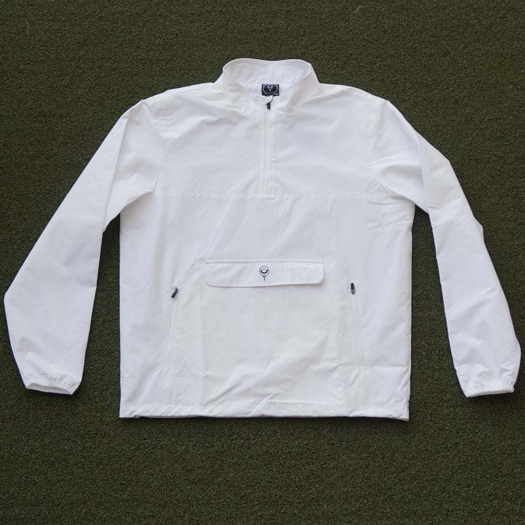 BadGoodBoy White All Weather Q-Zip