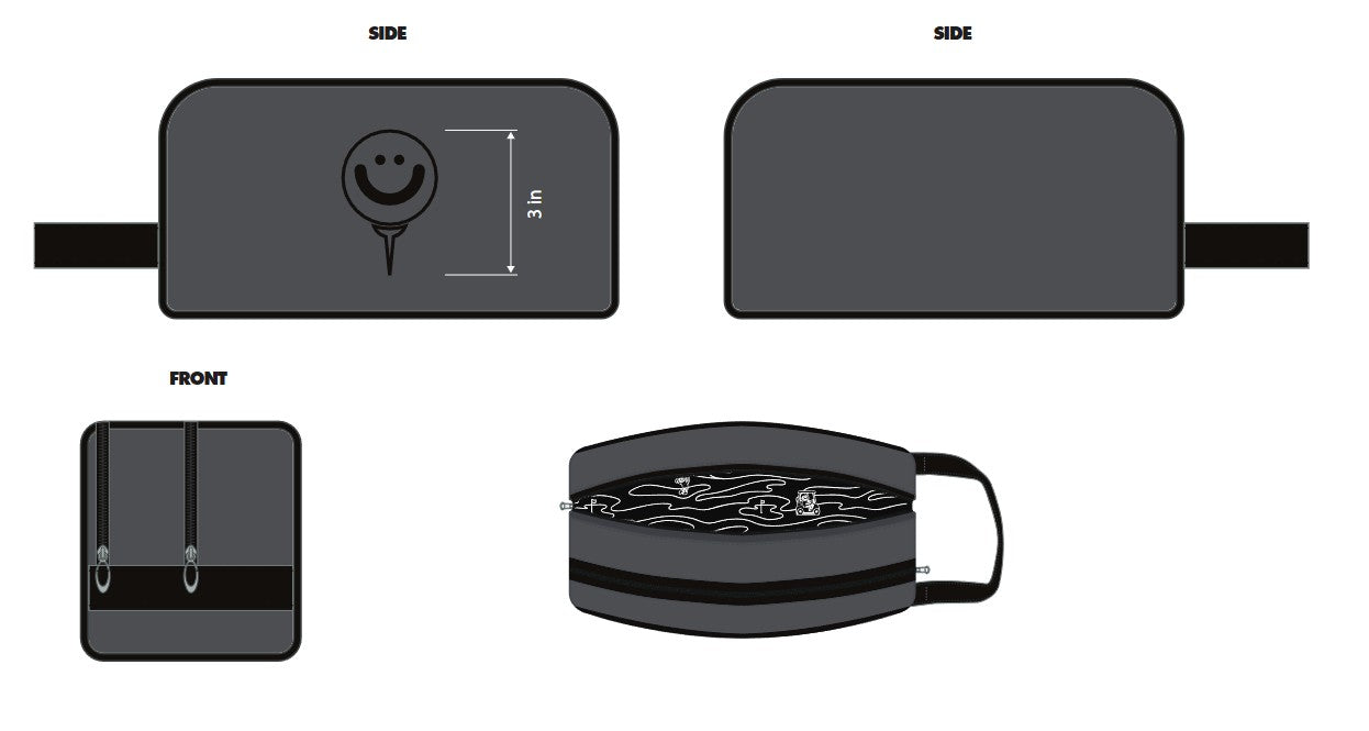 Travel Leather Bathroom Bag