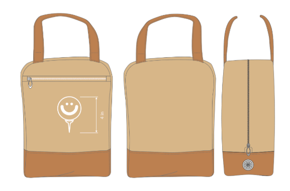 Leather Shoe Bag / Hand Tote 2.0