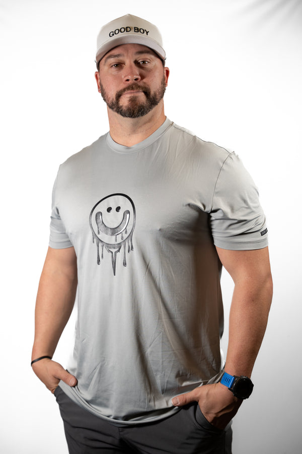 Drip Drip Smiley Active Tee