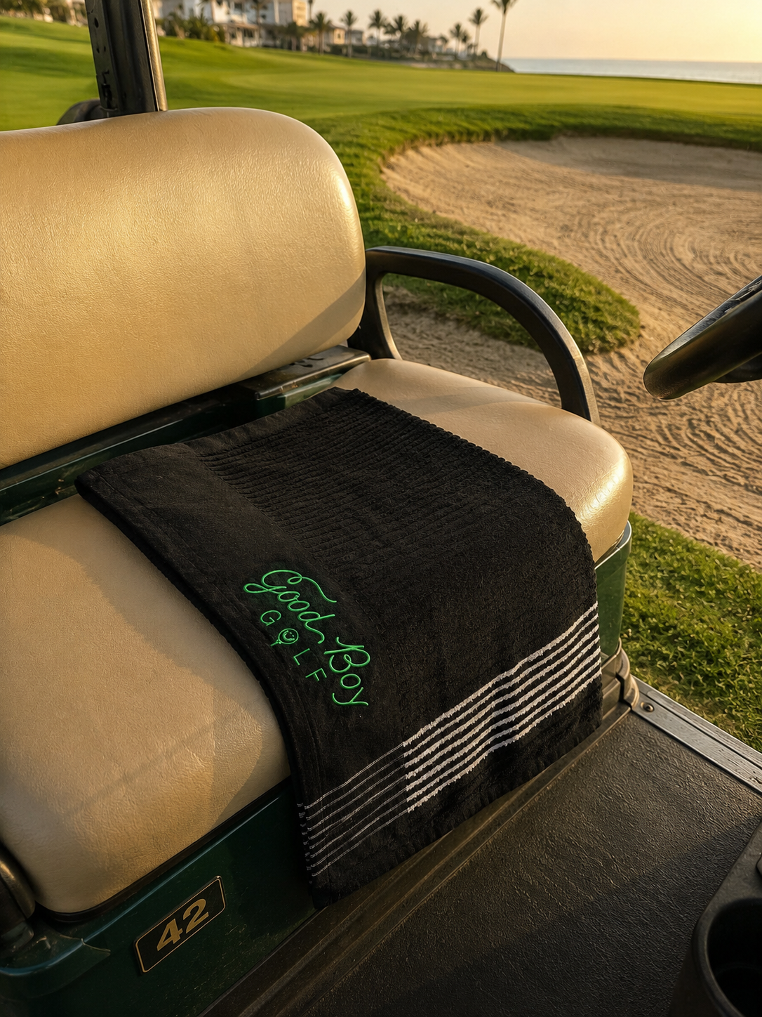 'Not on Tour" Caddy Towel