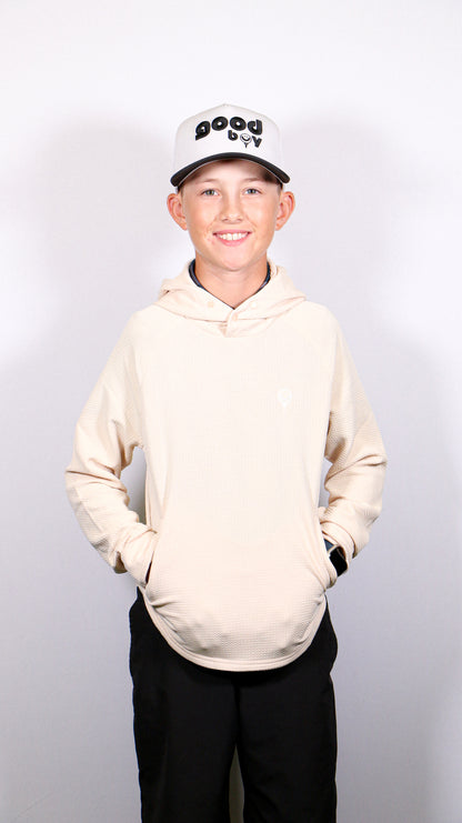 Junior Golf Waffle Hoodies -  Vanilla Ice Ice Cream