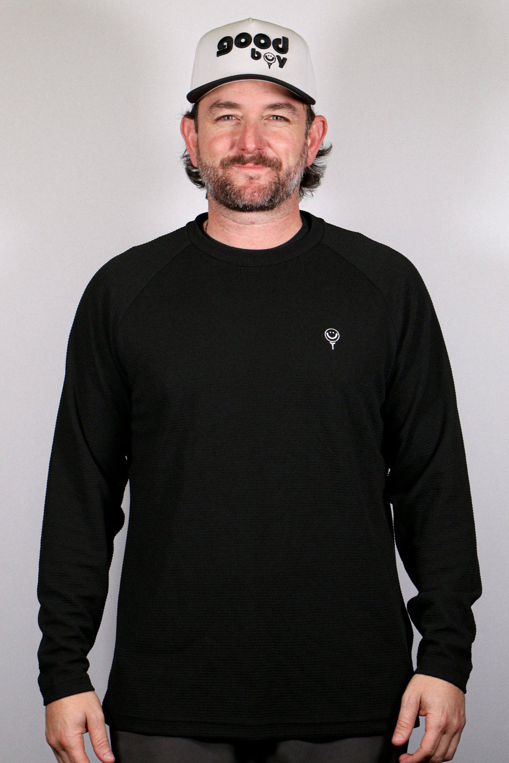 Waffle Crewneck Pullover