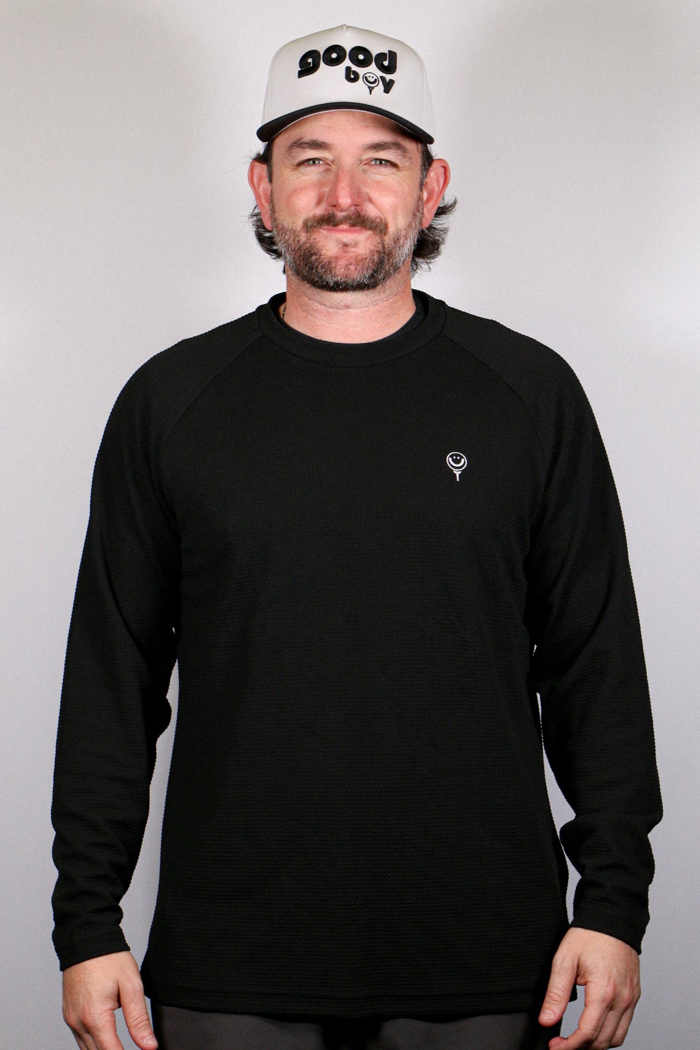 Waffle Crewneck Pullover