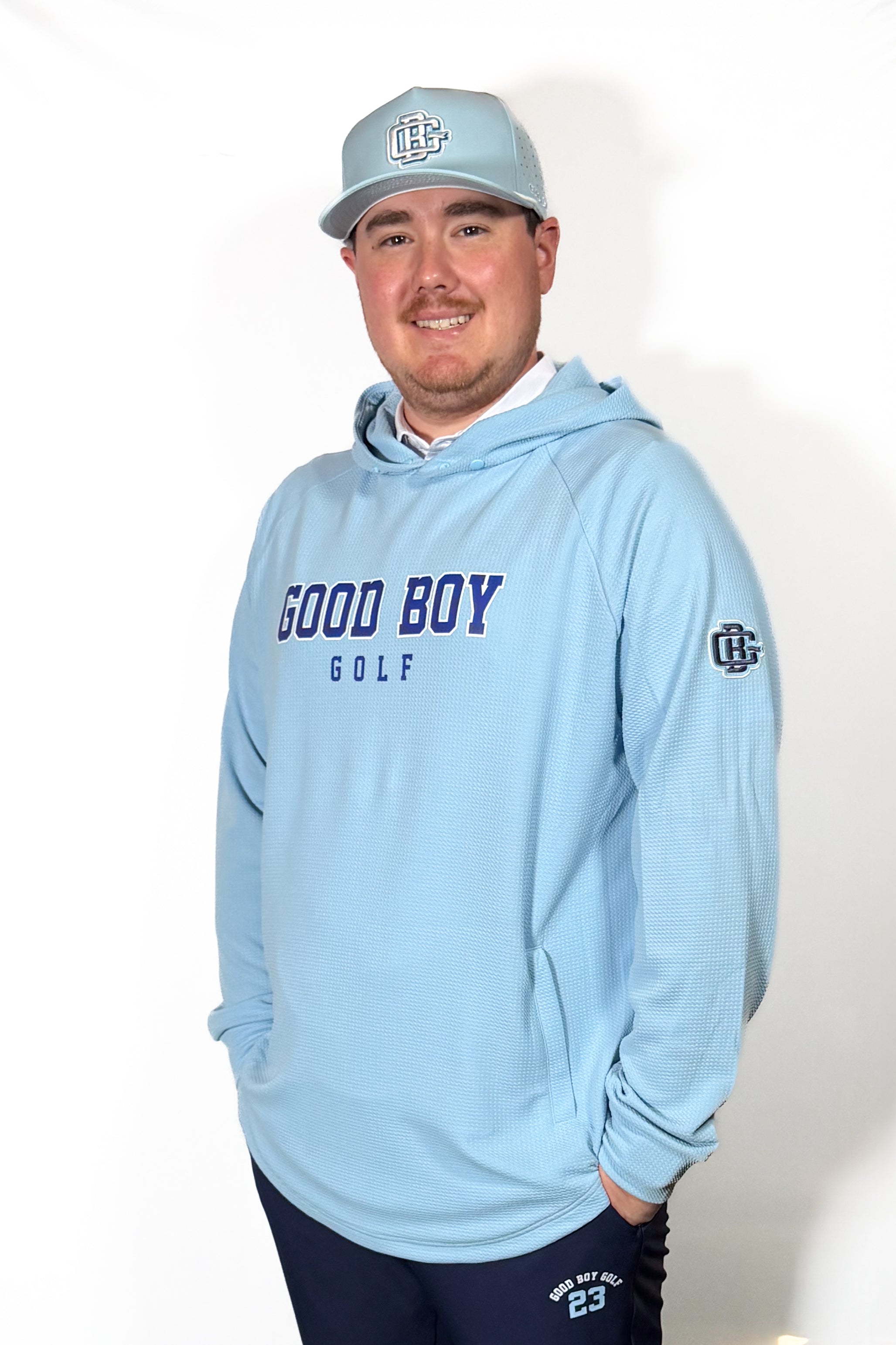 BLUE 23 Waffle Hoodie