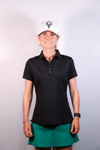 Women's Perform-ACE Black Polo