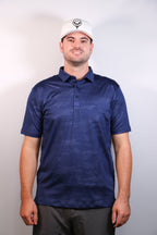 Perform-ACE Navy Blue Camo Polo