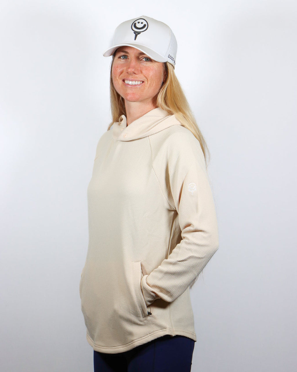 Good Girl Waffle Hoodie