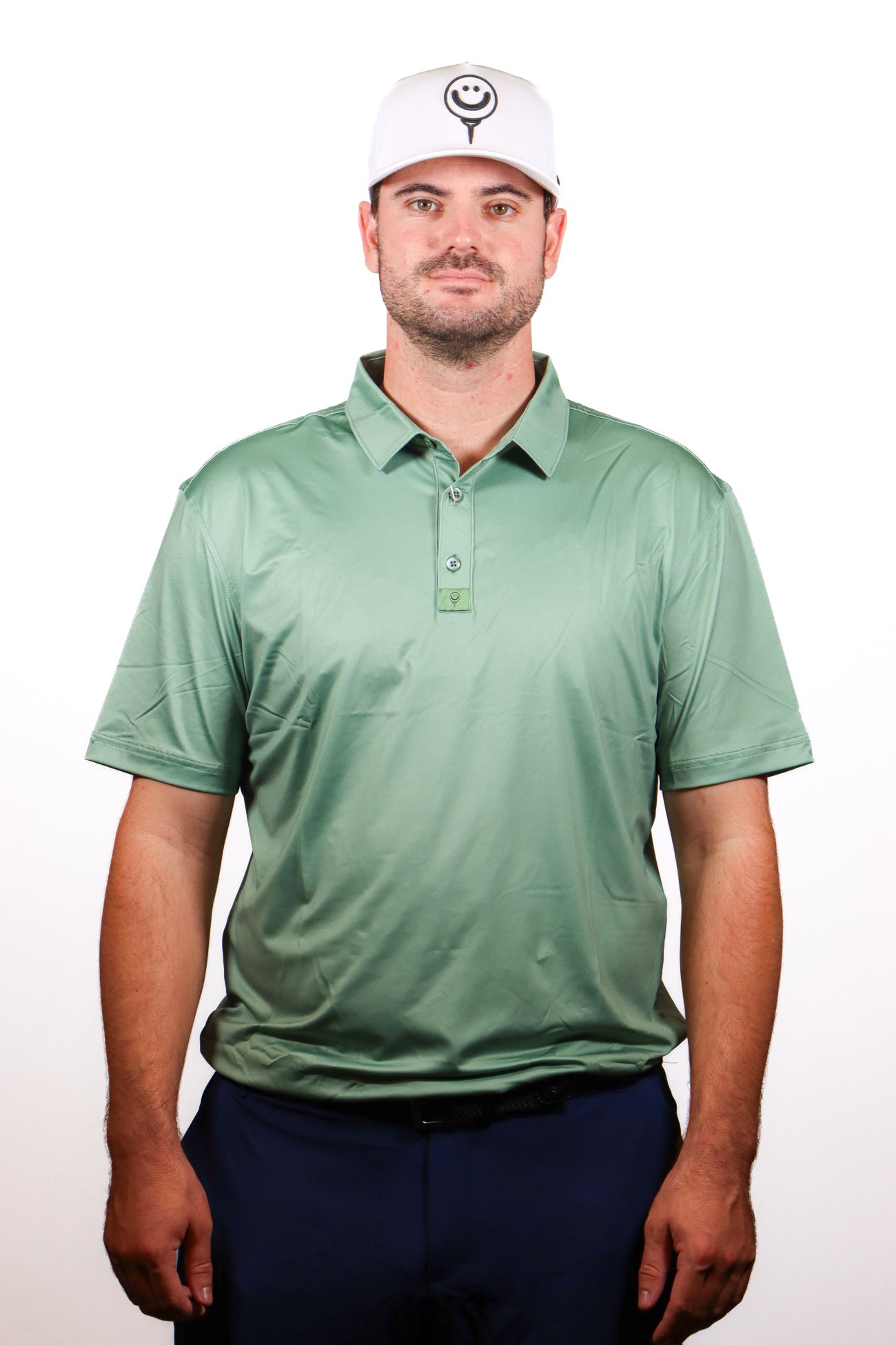 Tucked Cactus Green Polo