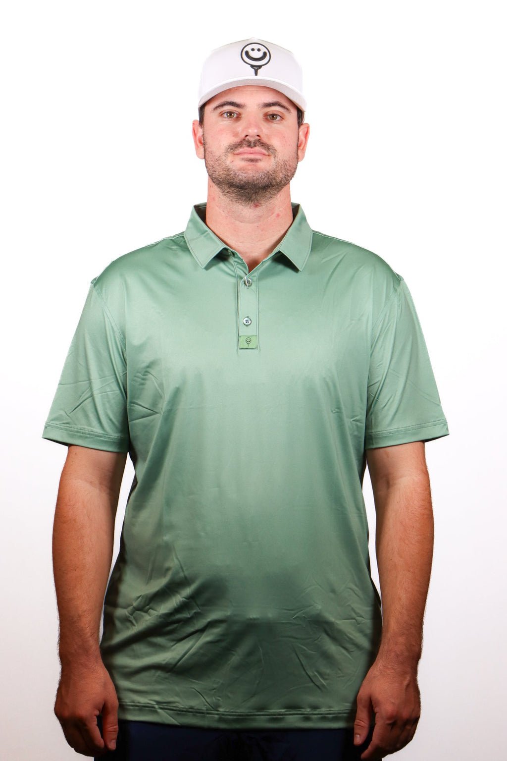 Tucked Cactus Green Polo