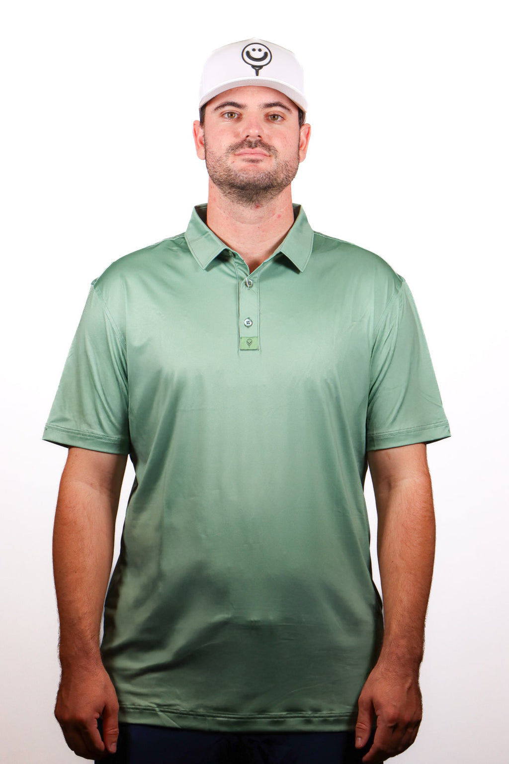 Tucked Cactus Green Polo