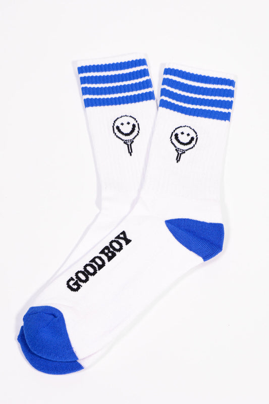 Good Boy Blue Toe Socks