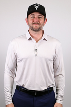 Perform-ACE Gray Pinstripe Long Sleeve Polo