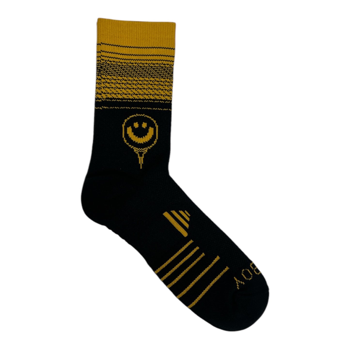 Youth Black & Yellow Socks