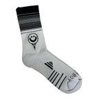 Youth White & Black Socks