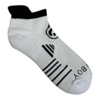 Youth White & Black Socks
