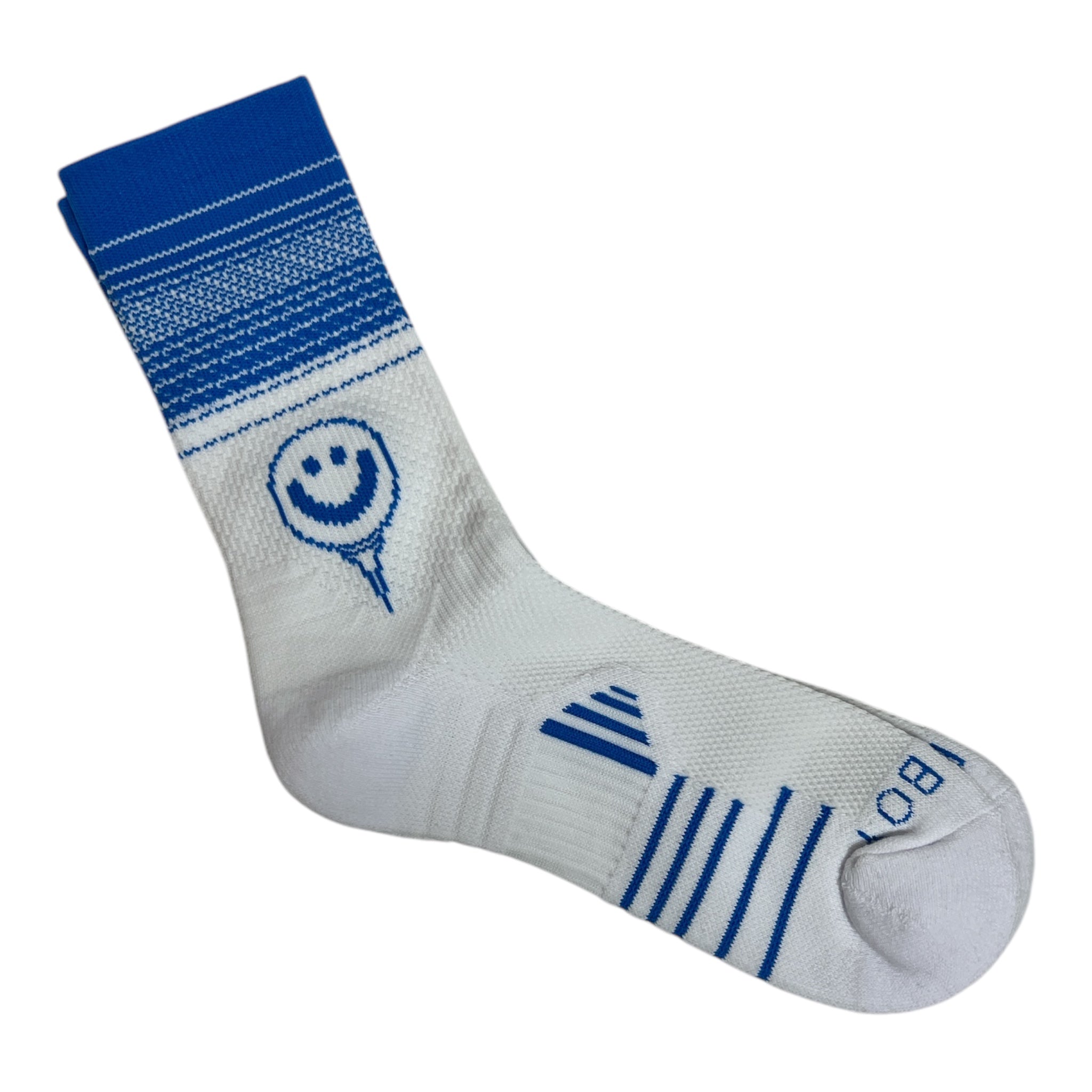 Youth White & Blue Socks