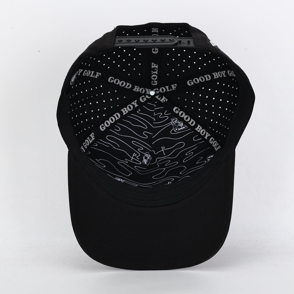 Leather Cross Stitch Hat
