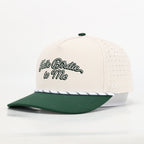 Talk Birdie to Me Cream & Green Hat