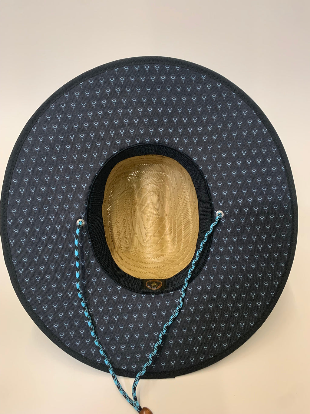 The Good Boy Smiley Wide Brim Straw Hat